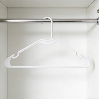 Sturdy Plastic Shirt & Jacket Hangers