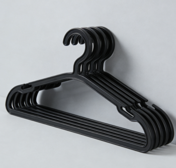 16.4-Inch Heavy-Duty Plastic Hangers with Swivel Hook