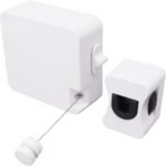 White 304 Stainless Steel Heavy Duty Retractable Clothesline 55lb